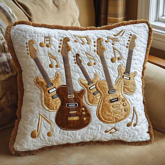 Guitar DAI301224188 Quilted Pillow Case