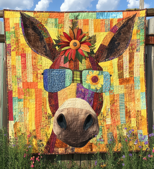 Donkey DAI090125235 Quilt Blanket