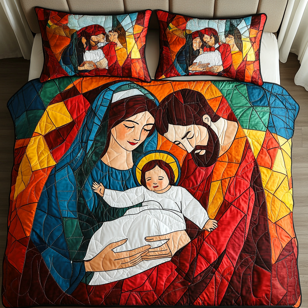 Nativity TAI181024147 Quilt Bedding Set