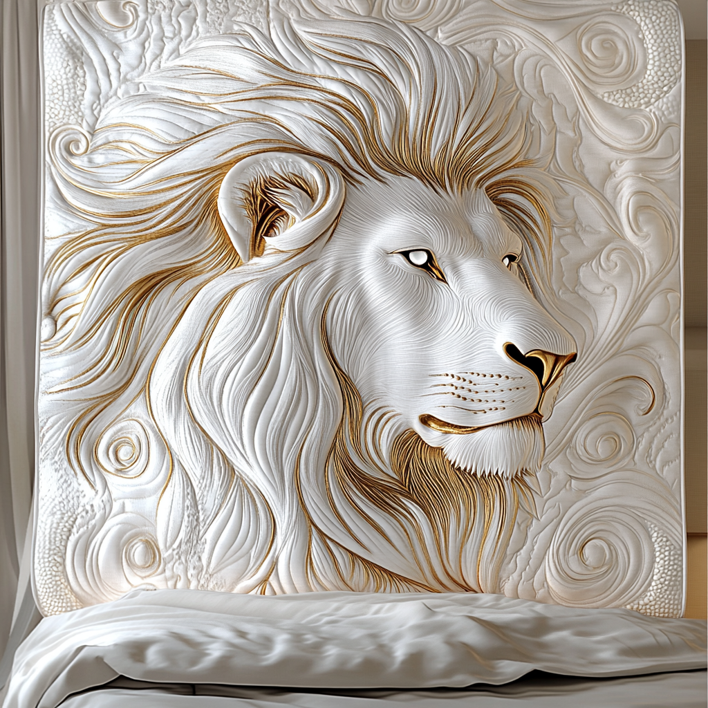 Majestic Lion TAI111124271 Quilt Blanket