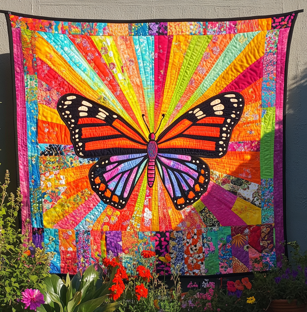 Monarch Butterfly DAI110225084 Quilt Blanket
