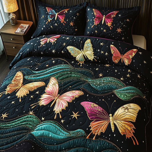 Butterfly TAI101224414 Quilt Bedding Set