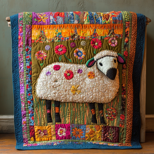 Sheep TAI151024452 Quilt Blanket