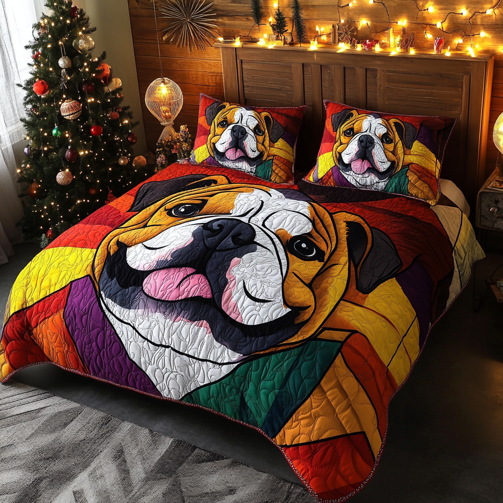 Bulldog TAI181024349 Quilt Bedding Set