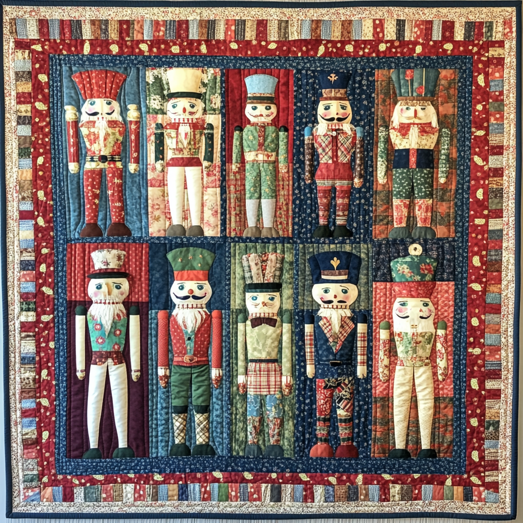 Nutcracker DAI190824129 Quilt Blanket