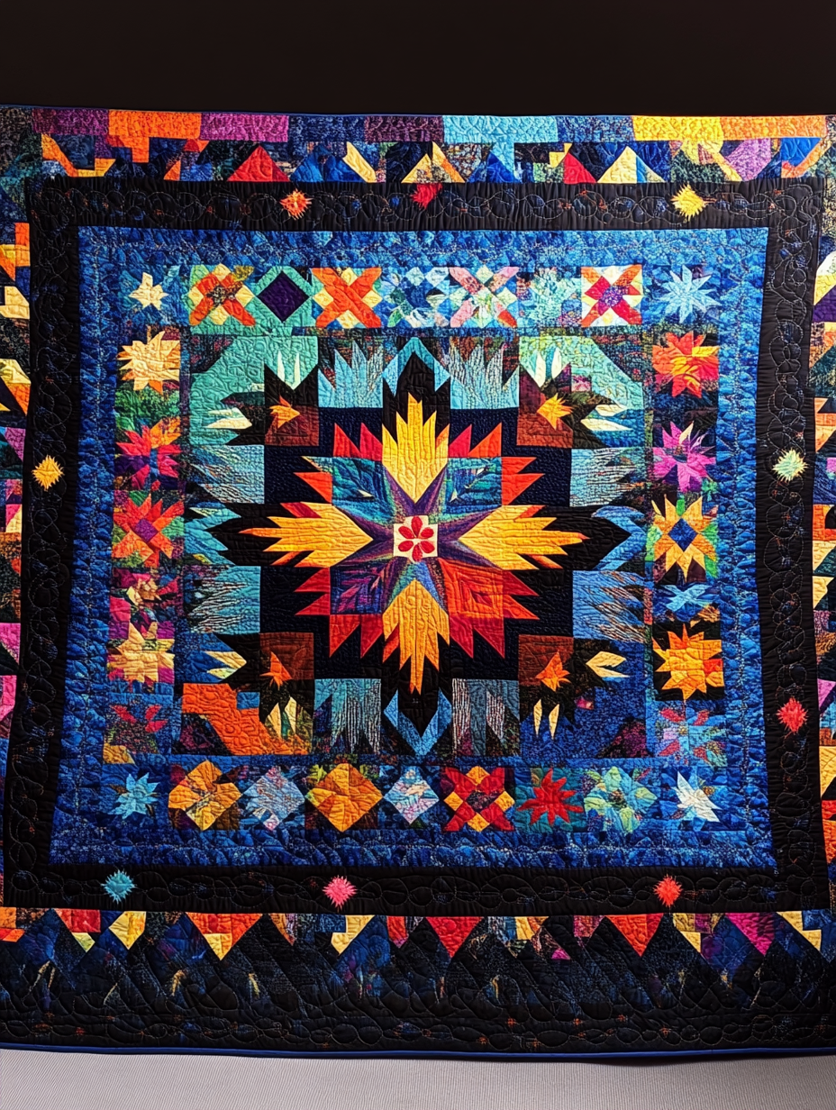 Native American TAI091024198 Quilt Blanket