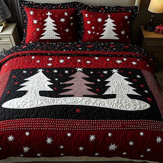 Christmas Tree TAI201124349 Quilt Bedding Set