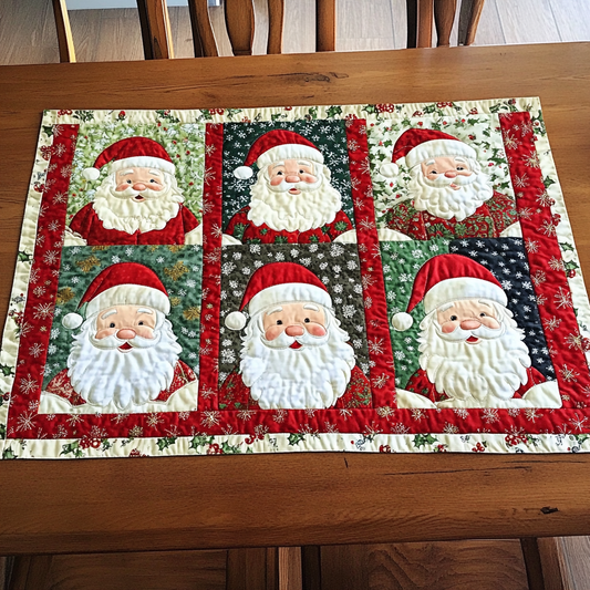 Christmas Santa TAI040924431 Quilted Placemats