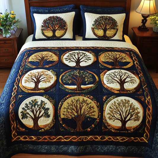 Tree Of Life TAI101224331 Quilt Bedding Set