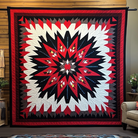 Native American TAI091024236 Quilt Blanket