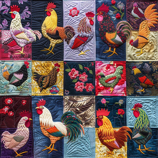 Chicken TAI030524025 Quilt Blanket