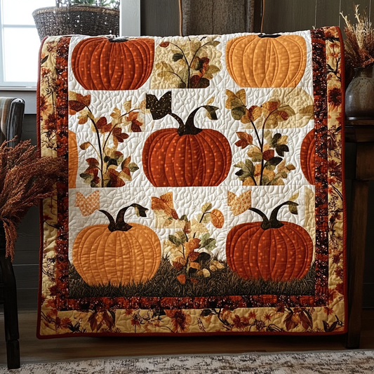 Pumpkin TAI021024042 Quilt Blanket