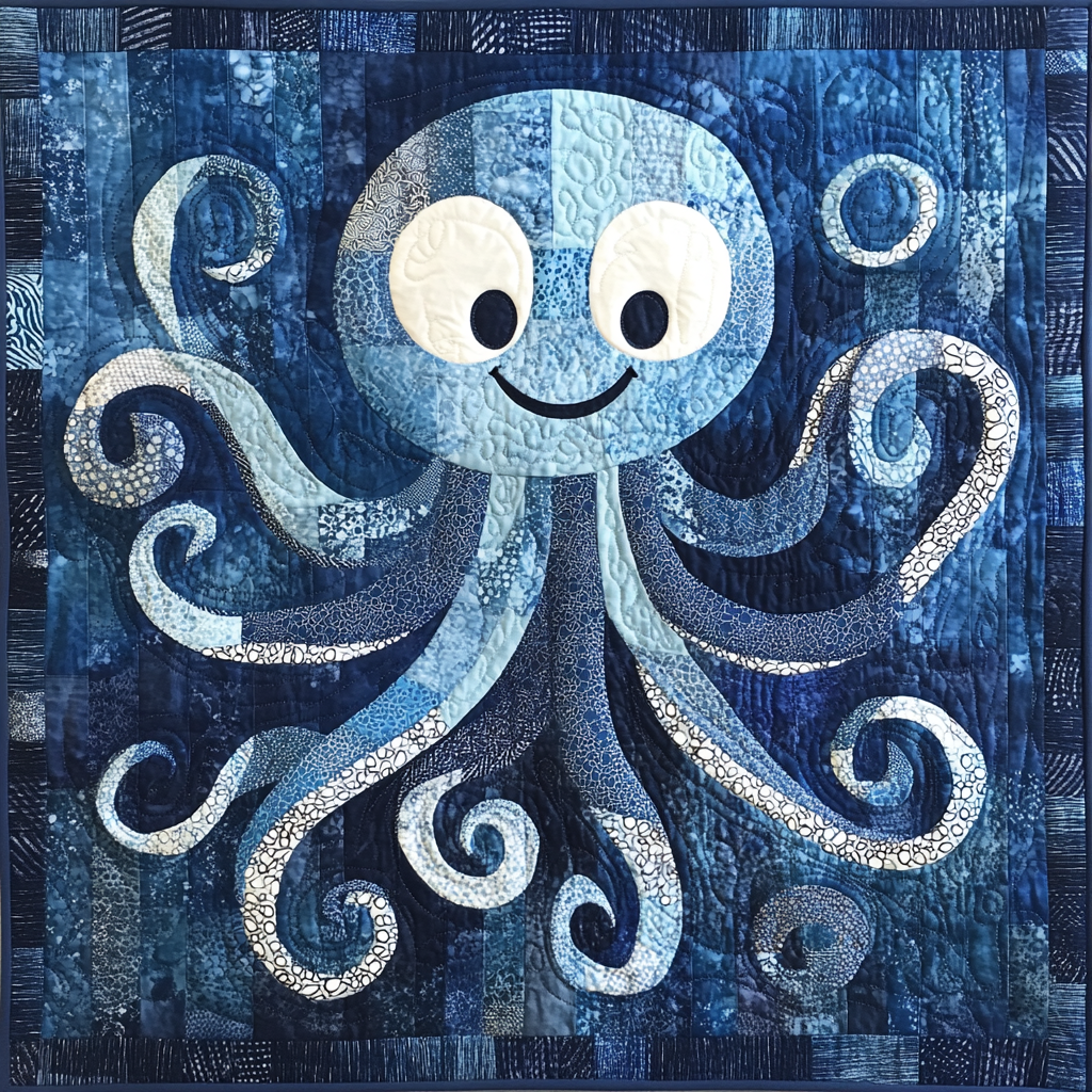 Octopus DAI040924203 Quilt Blanket