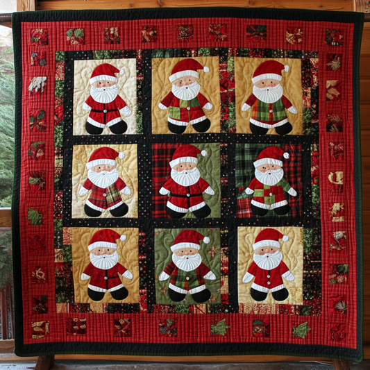 Christmas Santa DAI190824111 Quilt Blanket