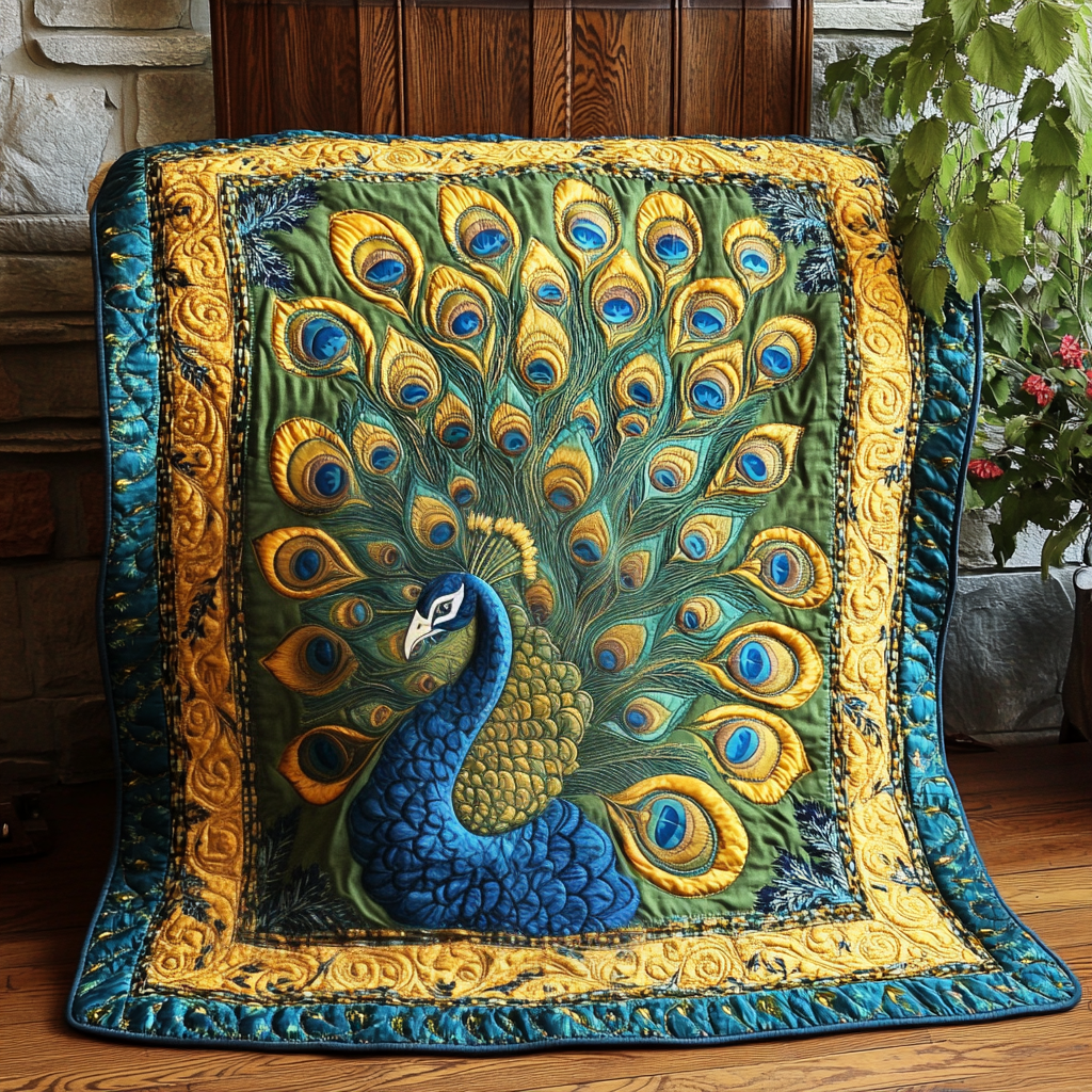 Peacock DAI301224110 Quilt Blanket