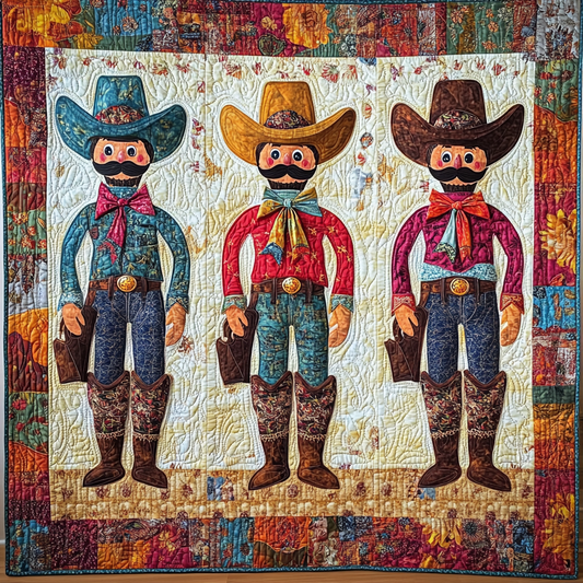 Cowboy Nutcracker DAI241224379 Quilt Blanket