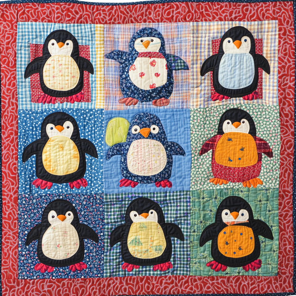 Penguin DAI190824026 Quilt Blanket