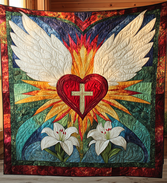 Sacred Heart DAI241224489 Quilt Blanket