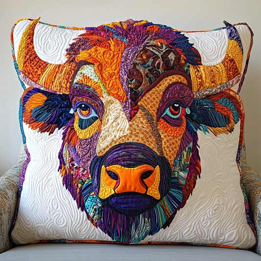 Bison DAI171224113 Quilted Pillow Case