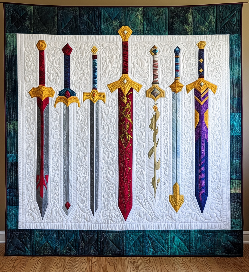 Sword DAI301224080 Quilt Blanket