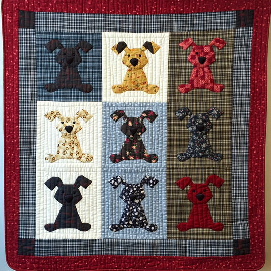 Scottie Dog DAI190824091 Quilt Blanket