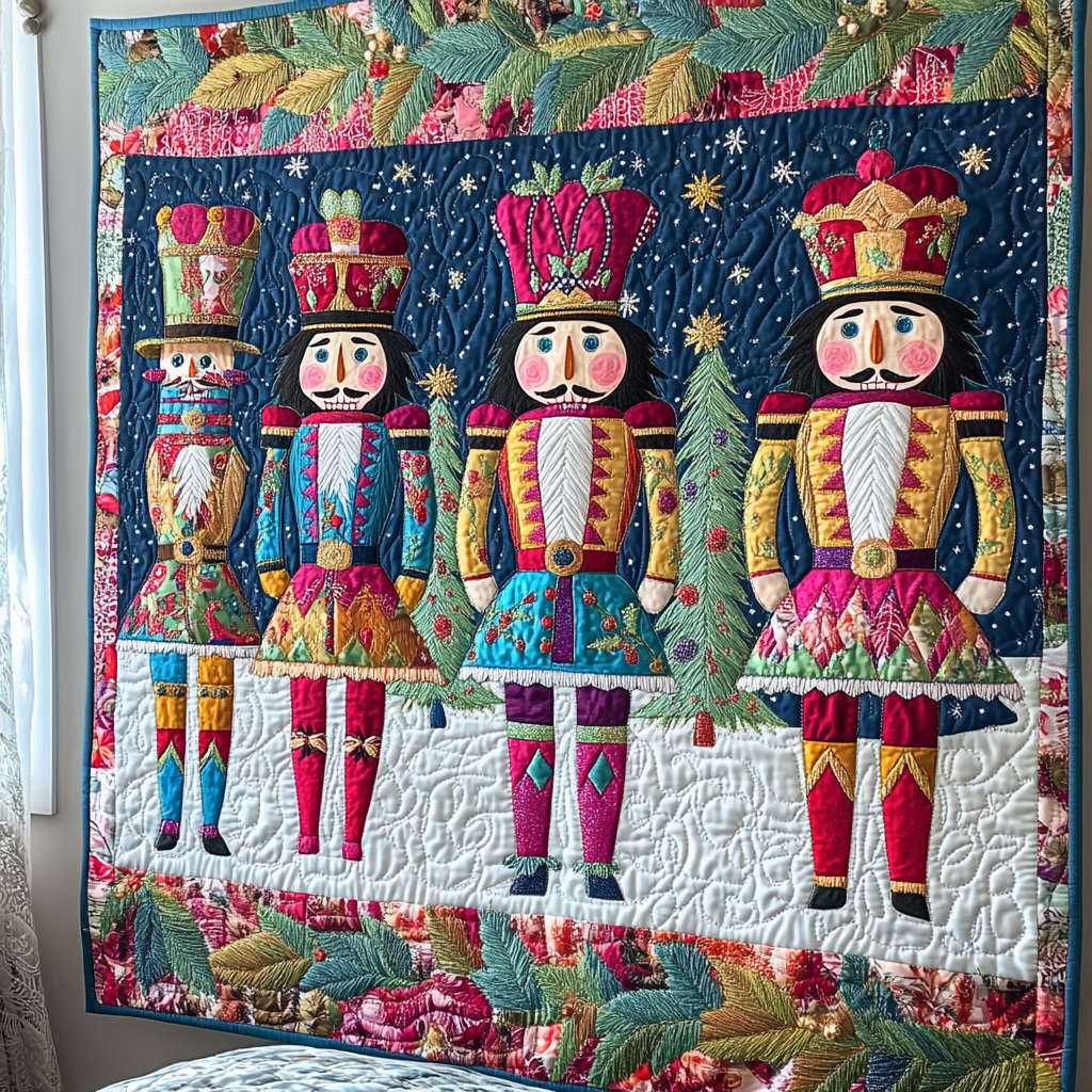 Christmas Nutcracker TAI121024063 Quilt Blanket