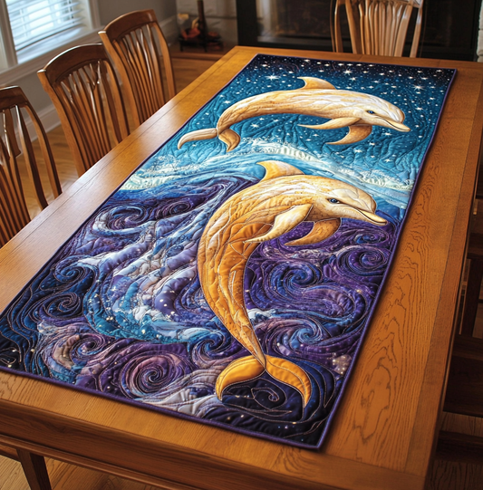 Whale DAI190225292 Quilted Table Runner