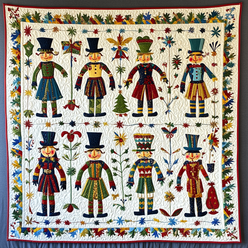 Christmas Nutcracker TAI260924084 Quilt Blanket