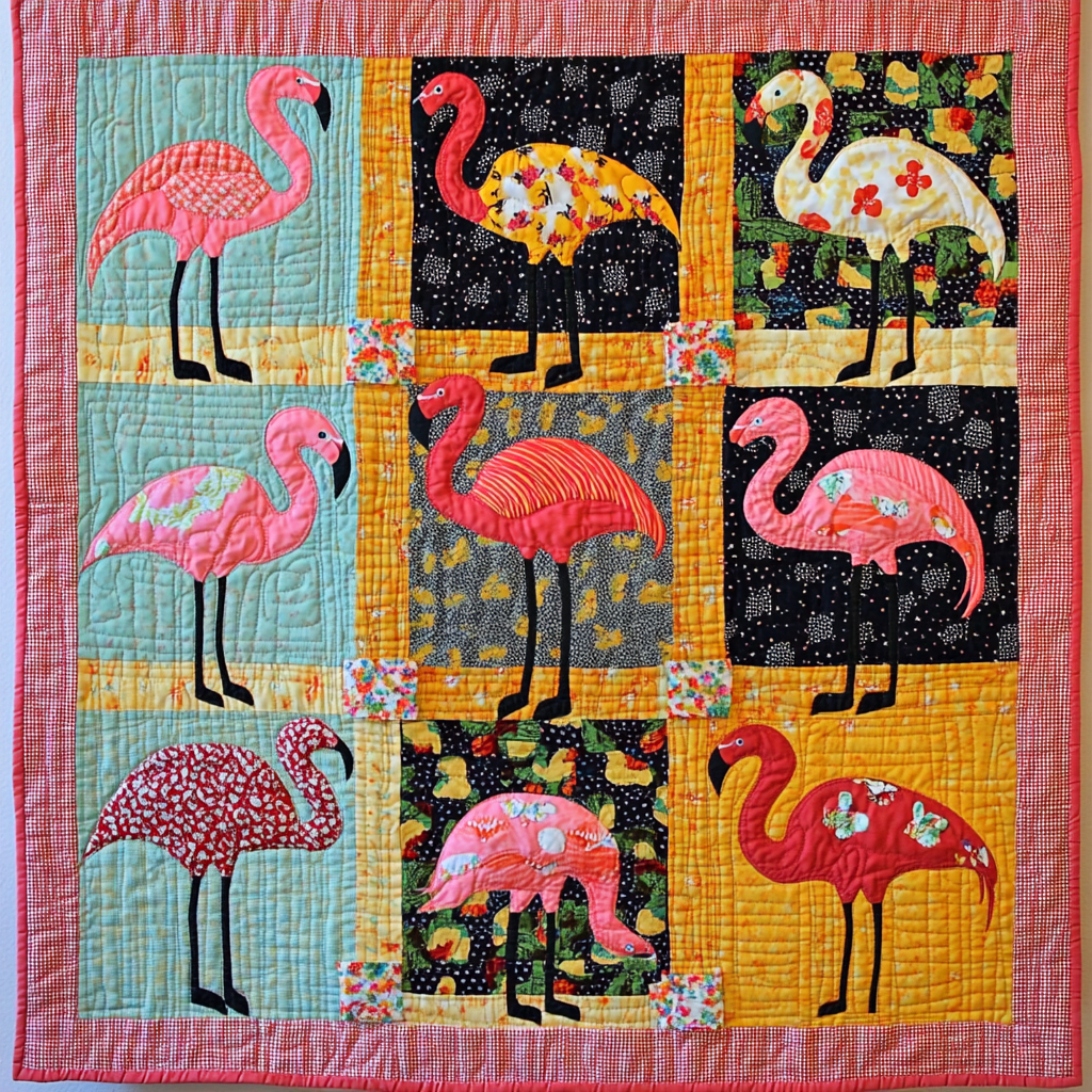 Flamingo DAI190824015 Quilt Blanket