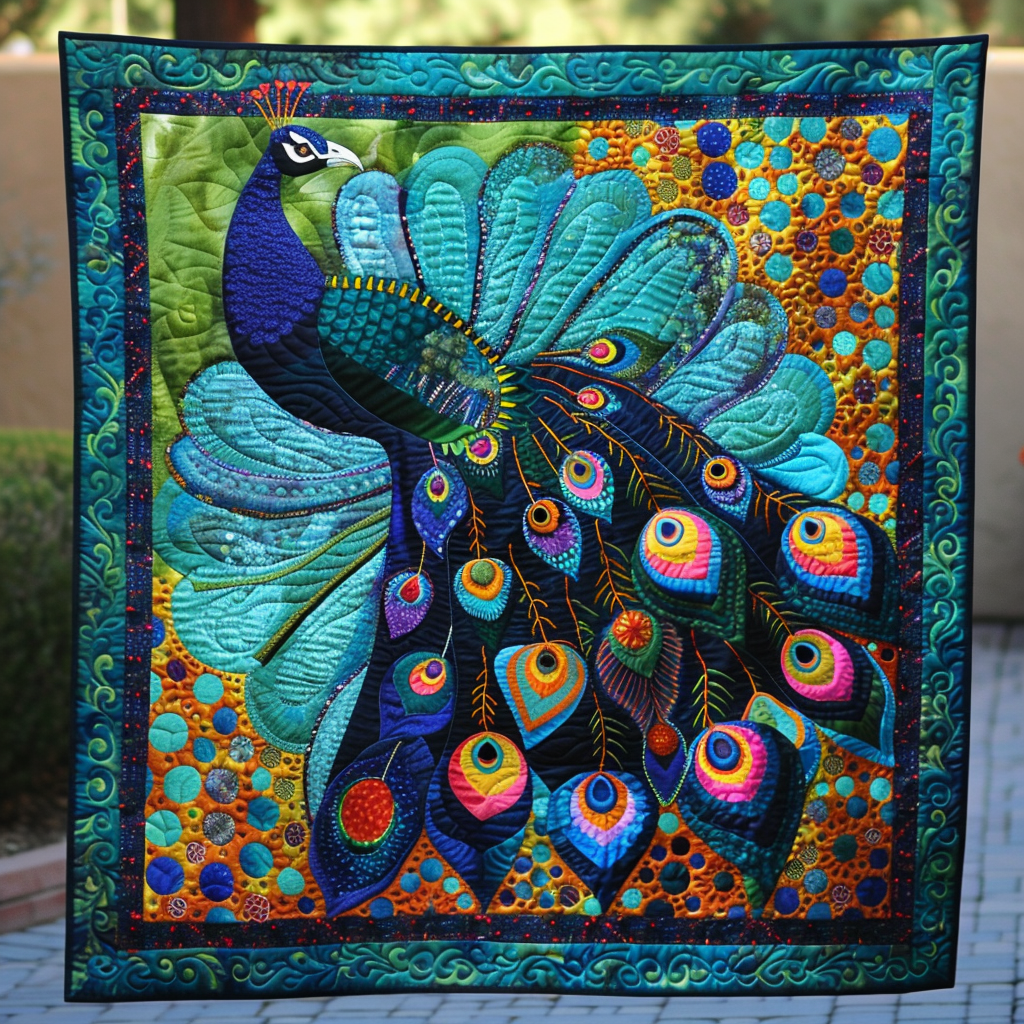 Peacock TAI100724022 Quilt Blanket