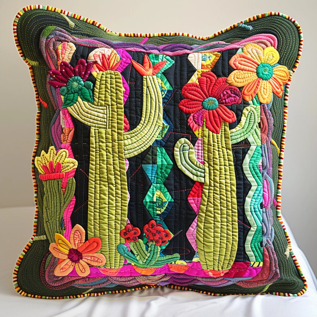 Cactus TAI240424177 Quilted Pillow Case