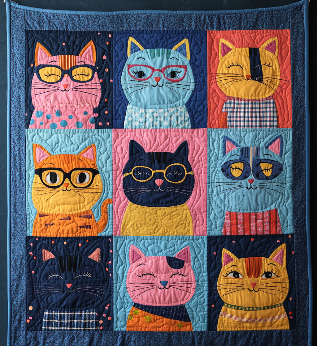 Cat DAI090125232 Quilt Blanket