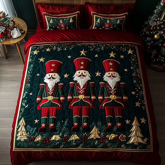 Christmas Nutcracker TAI201124163 Quilt Bedding Set