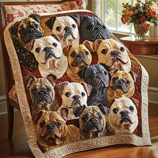 French Bulldog TAI111124199 Quilt Blanket