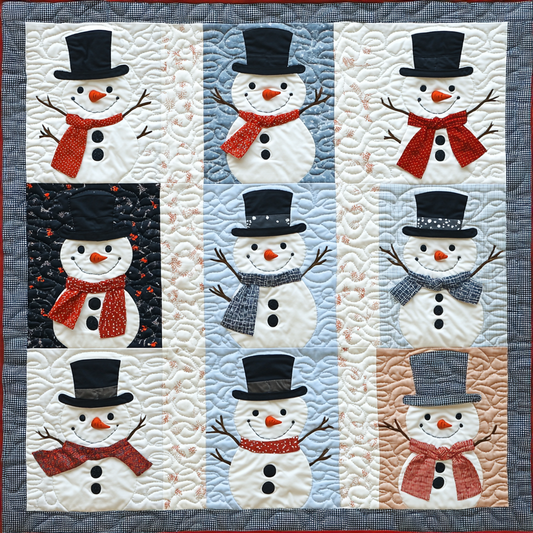 Snowman DAI190824189 Quilt Blanket