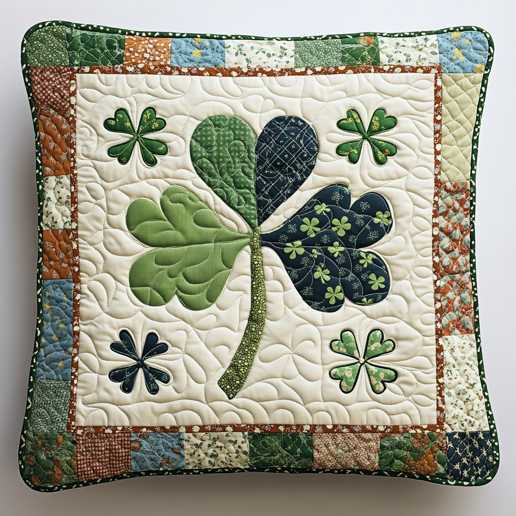 Shamrock DAI230924106 Quilted Pillow Case