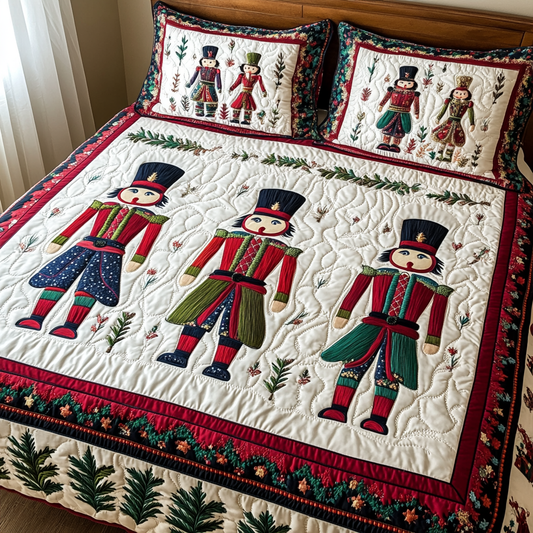 Christmas Nutcracker TAI141124071 Quilt Bedding Set