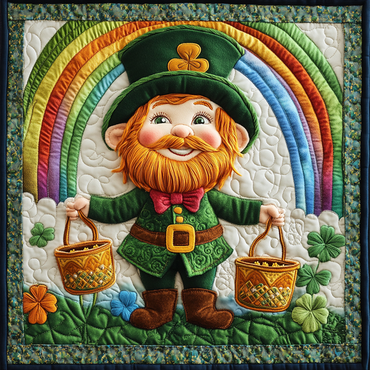 Irish Leprechaun DAI090125106 Quilt Blanket