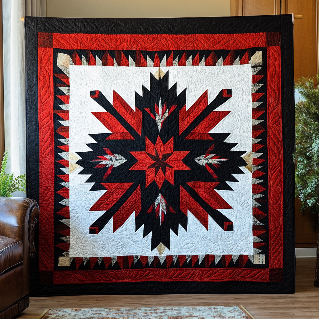 Native American TAI091024178 Quilt Blanket