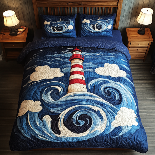 Lighthouse TAI111124084 Quilt Bedding Set