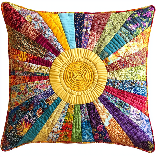 Hippie Sun TAI121024044 Quilted Pillow Case