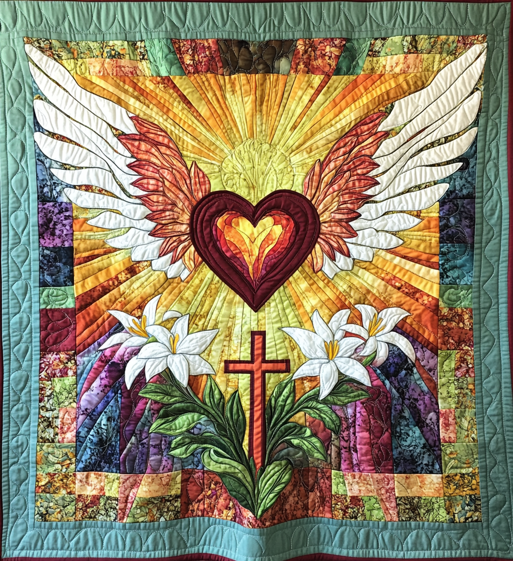 Sacred Heart DAI241224484 Quilt Blanket