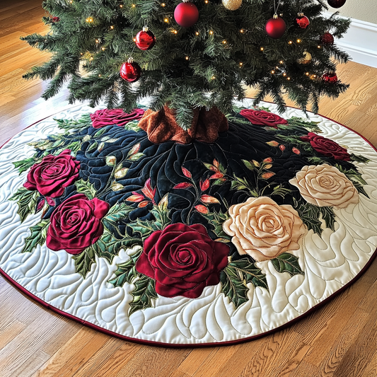 Rose DAI181124005 Quilted Tree Skirt