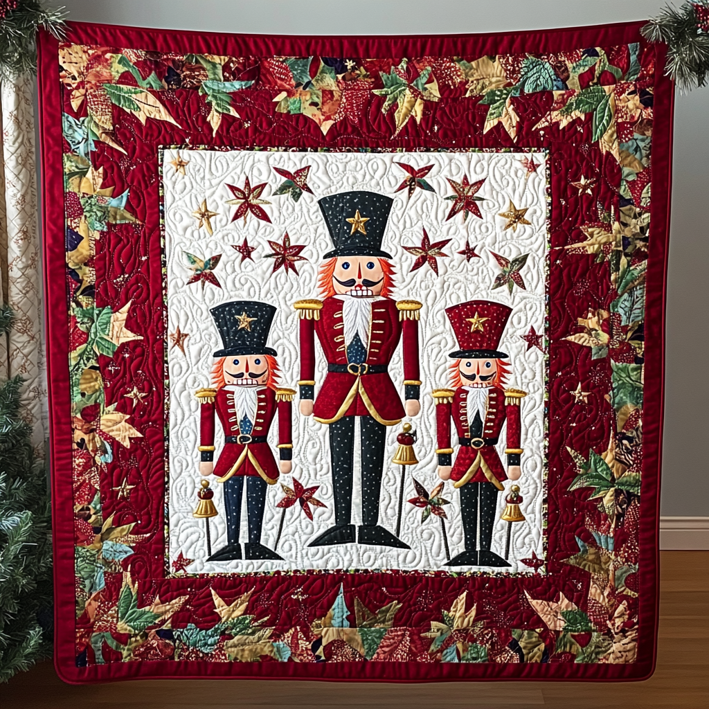 Christmas Nutcracker TAI091024094 Quilt Blanket