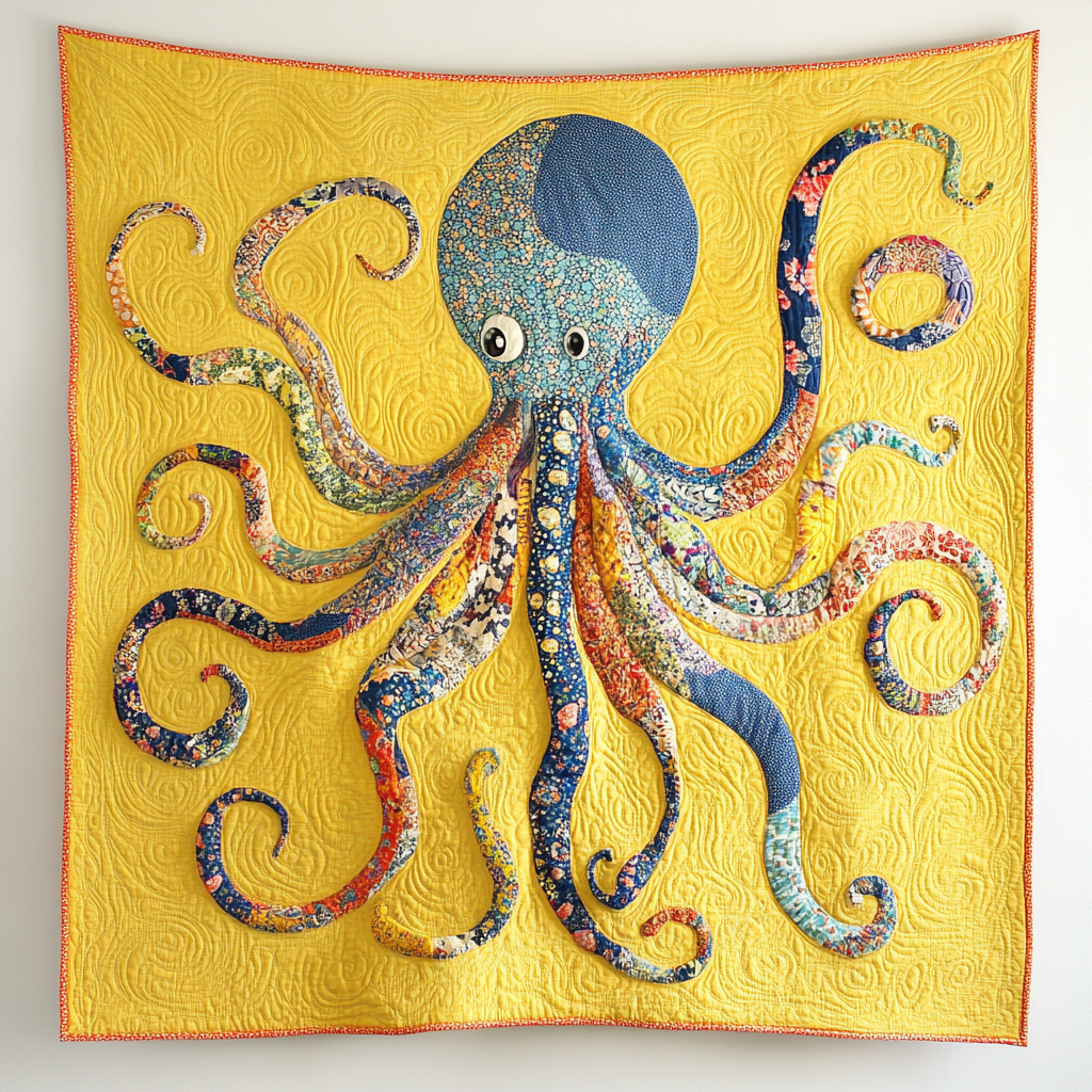 Octopus DAI040924220 Quilt Blanket