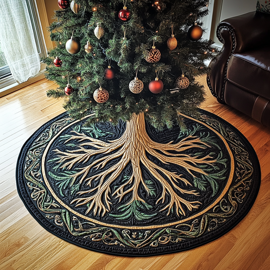 Tree Of Life TAI101224637 Quilted Tree Skirt