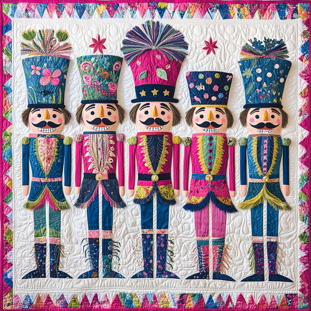 Christmas Nutcracker TAI141124463 Quilt Blanket