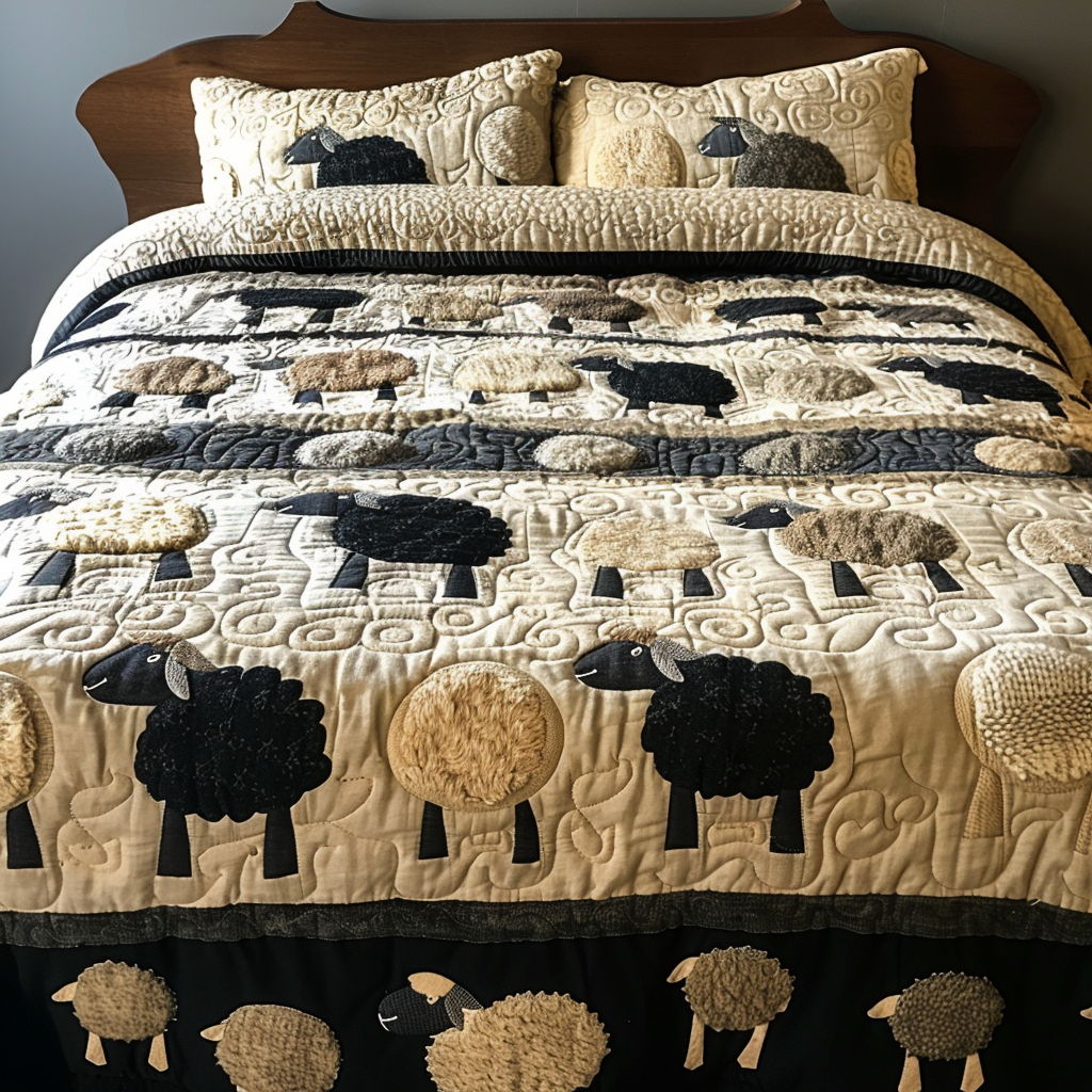 Sheep TAI251124050 Quilt Bedding Set