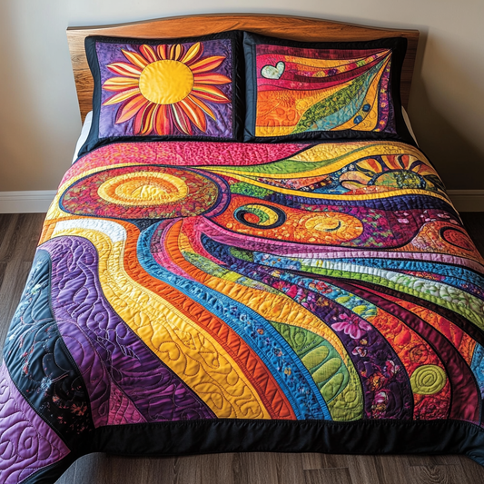 Hippie Sun TAI181024116 Quilt Bedding Set