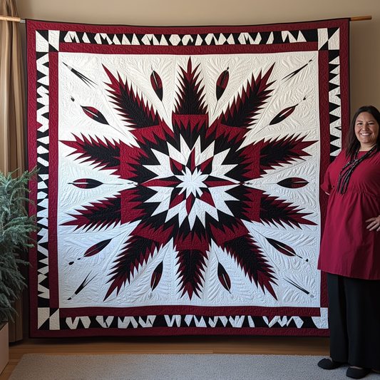 Native American TAI091024166 Quilt Blanket